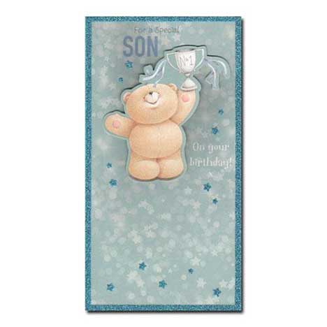 No.1 Son Forever Friends Birthday Card